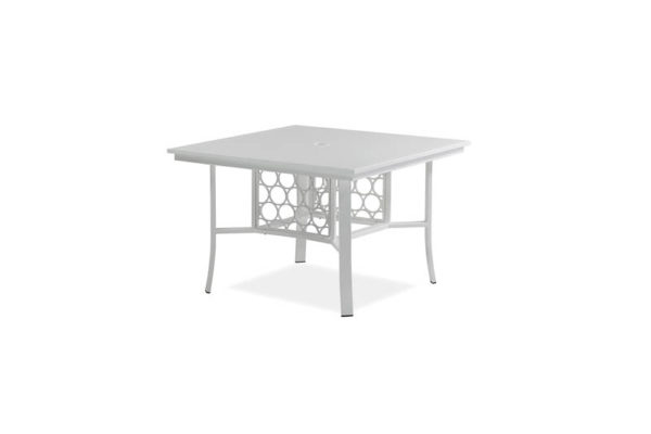 Parkview Cast – 48 Sq Dining Table – Textured White IMG_1132-_800x800