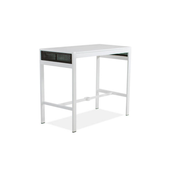 Parkview-Woven—25×48-Bar-Table—Textured-White—Brz-Woven-IMG_2339-